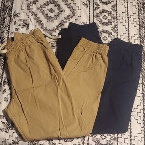 The Children's Place Tan and Navy Casual Pants